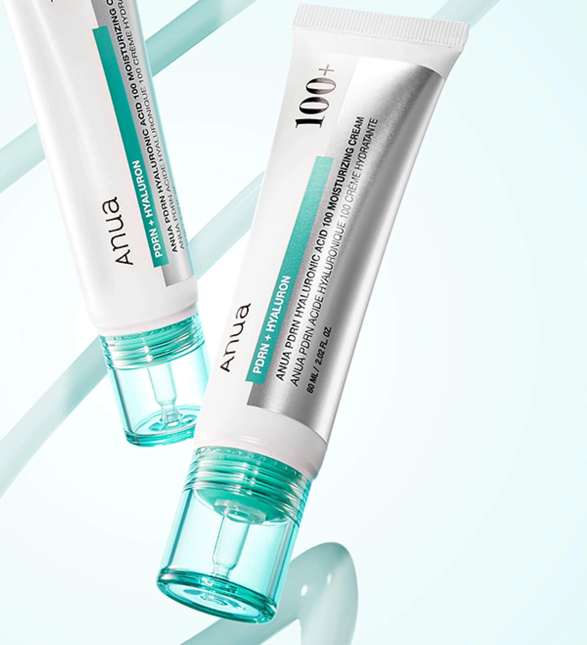 ANUA PDRN Hyaluronic Acid 100 Moisturizing Cream veido kremas