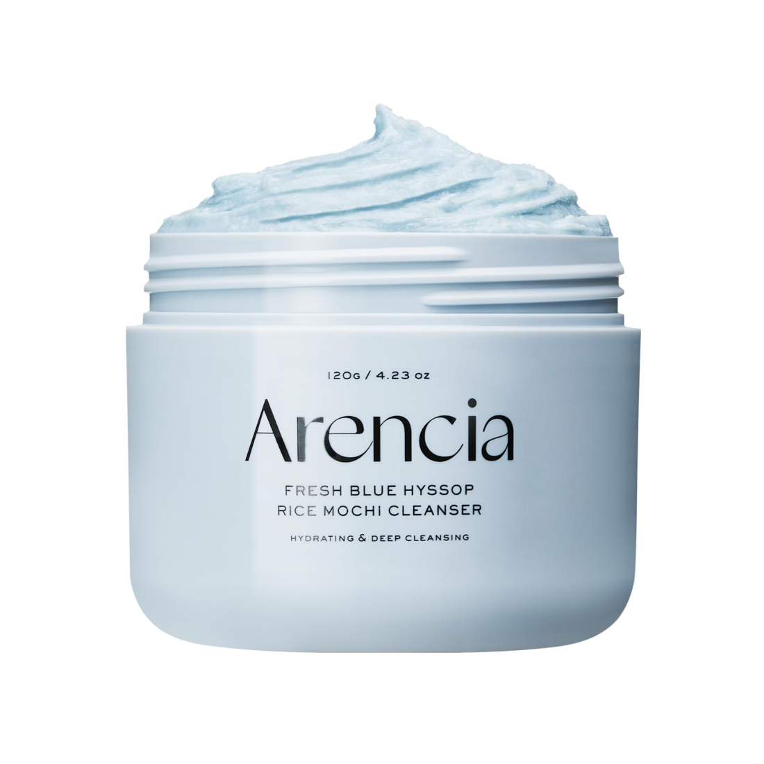 ARENCIA Fresh Blue Hyssop Rice Mochi Cleanser veido prausiklis