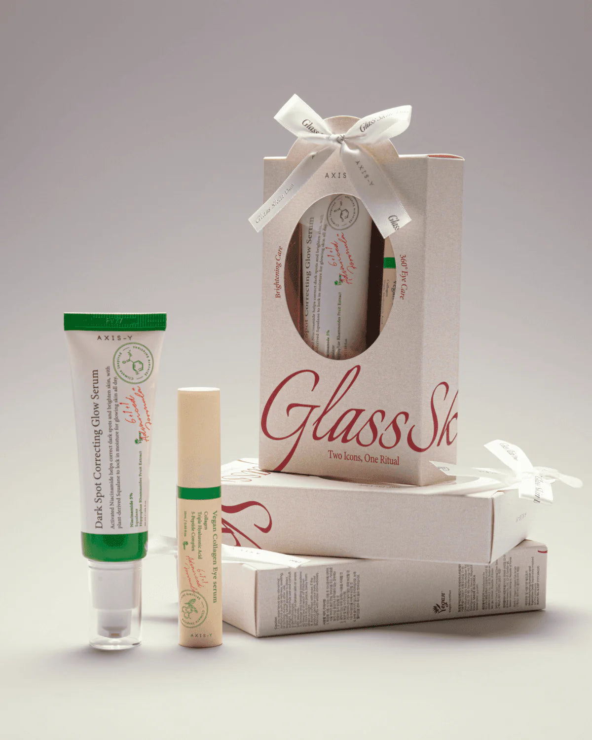 AXIS-Y Glass Skin Duo Set rinkinys