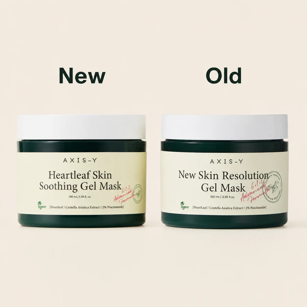 AXIS-Y New Skin Resolution Gel Mask gelinė veido kaukė