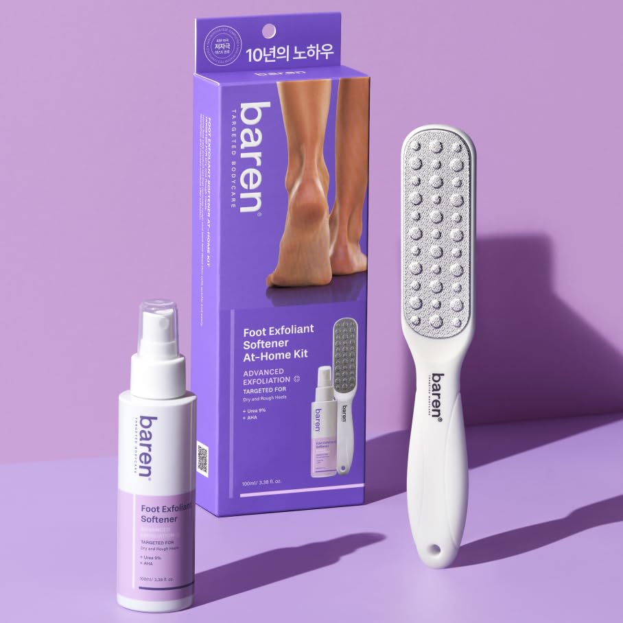 BAREN Foot Callus Eraser Home Set pėdų priežiūros rinkinys
