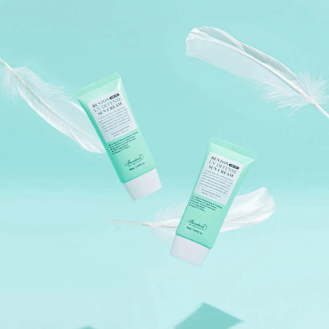 BENTON Air Fit UV defense Sun Cream SPF 50+ apsauginis kremas nuo saulės