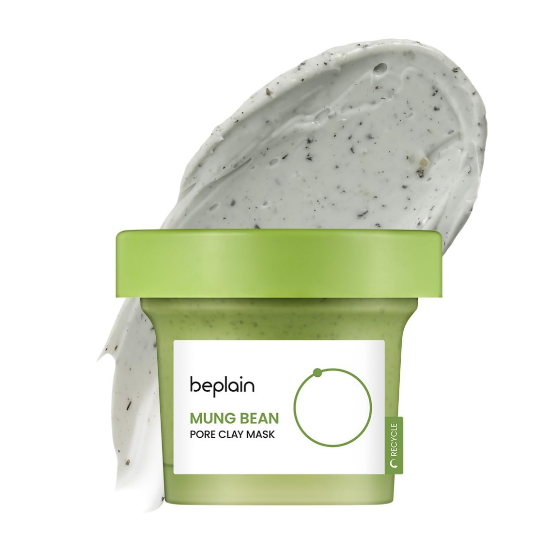 BEPLAIN Mung Bean Pore Clay Mask veido kaukė