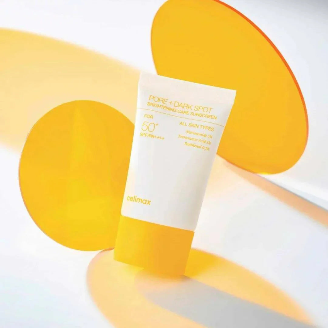 CELIMAX Pore+ Dark Spot Brightening Care Sunscreen apsauginis kremas nuo saulės