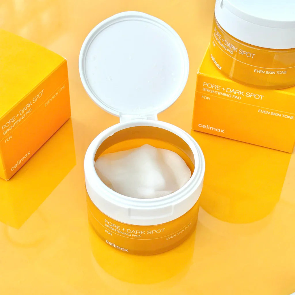 CELIMAX Pore + Dark Spot Brightening Pad veido padeliai