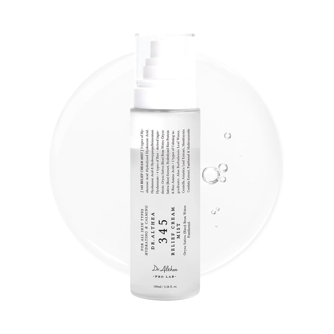 DR.ALTHEA 345 Relief Cream Mist veido dulksna