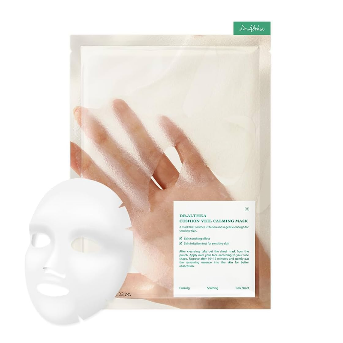 DR.ALTHEA Cushion Veil Calming Mask lakštinė veido kaukė