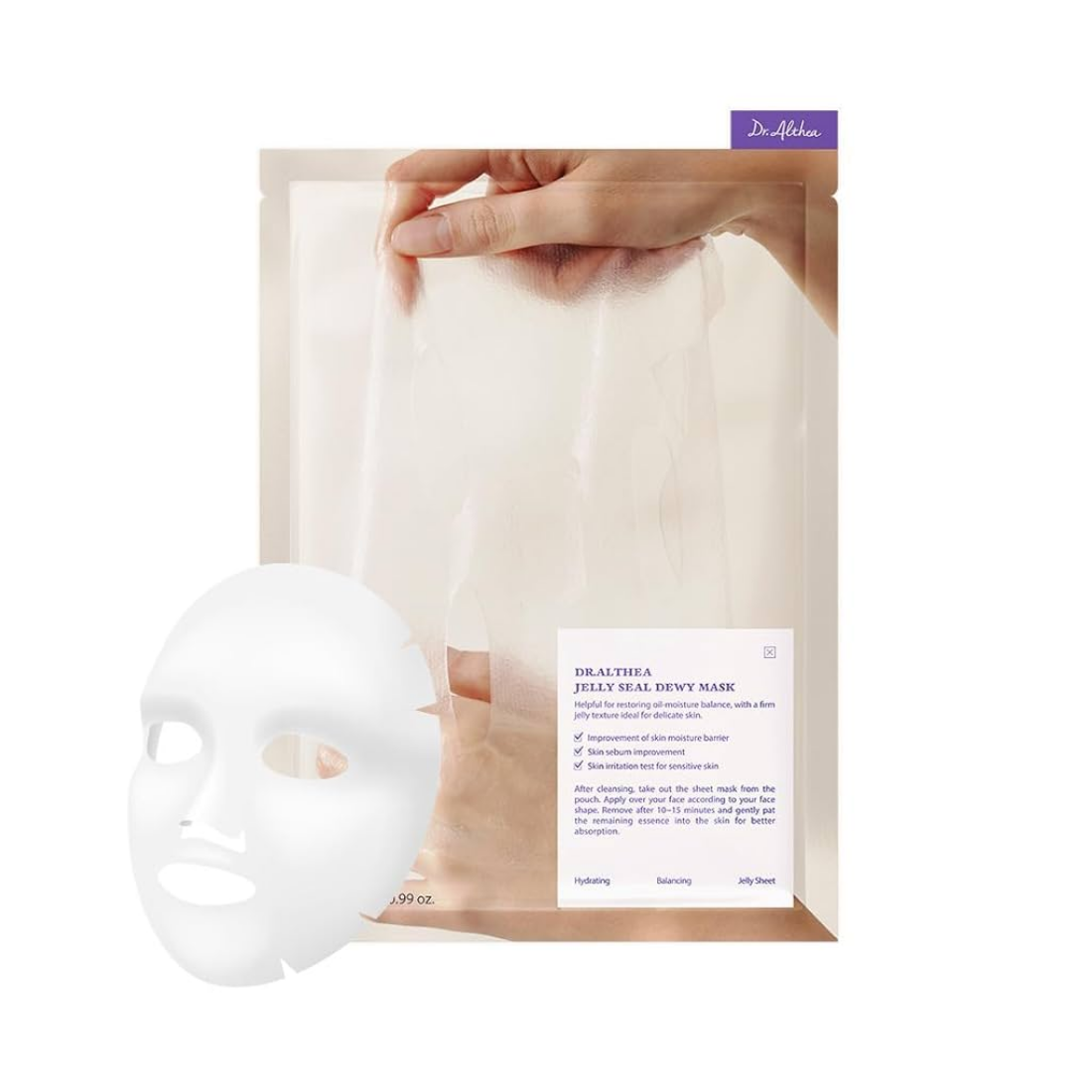 DR.ALTHEA Jelly Seal Dewy Mask lakštinė veido kaukė