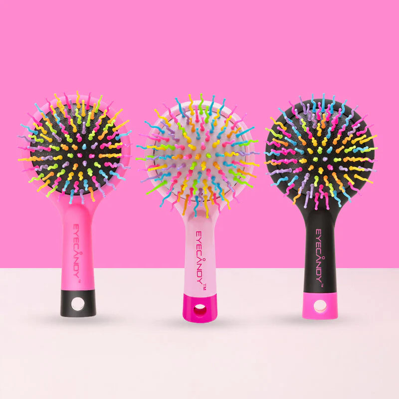 EYECANDY Rainbow Volume S Brush Medium juuksehari