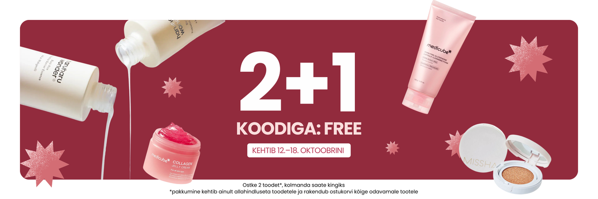 2+1 – koodiga FREE