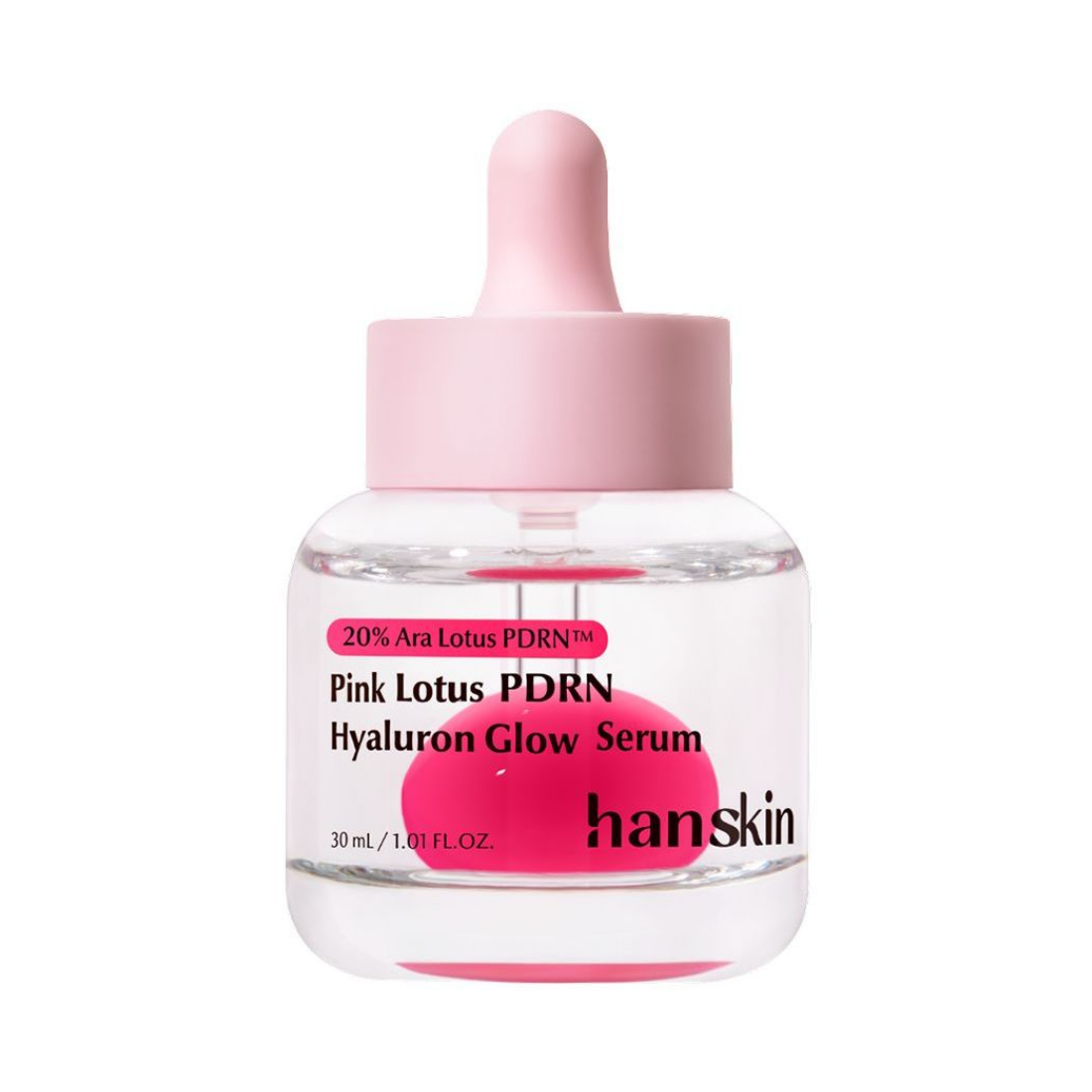 HANSKIN Pink Lotus PDRN Hyaluron Glow Serum veido serumas