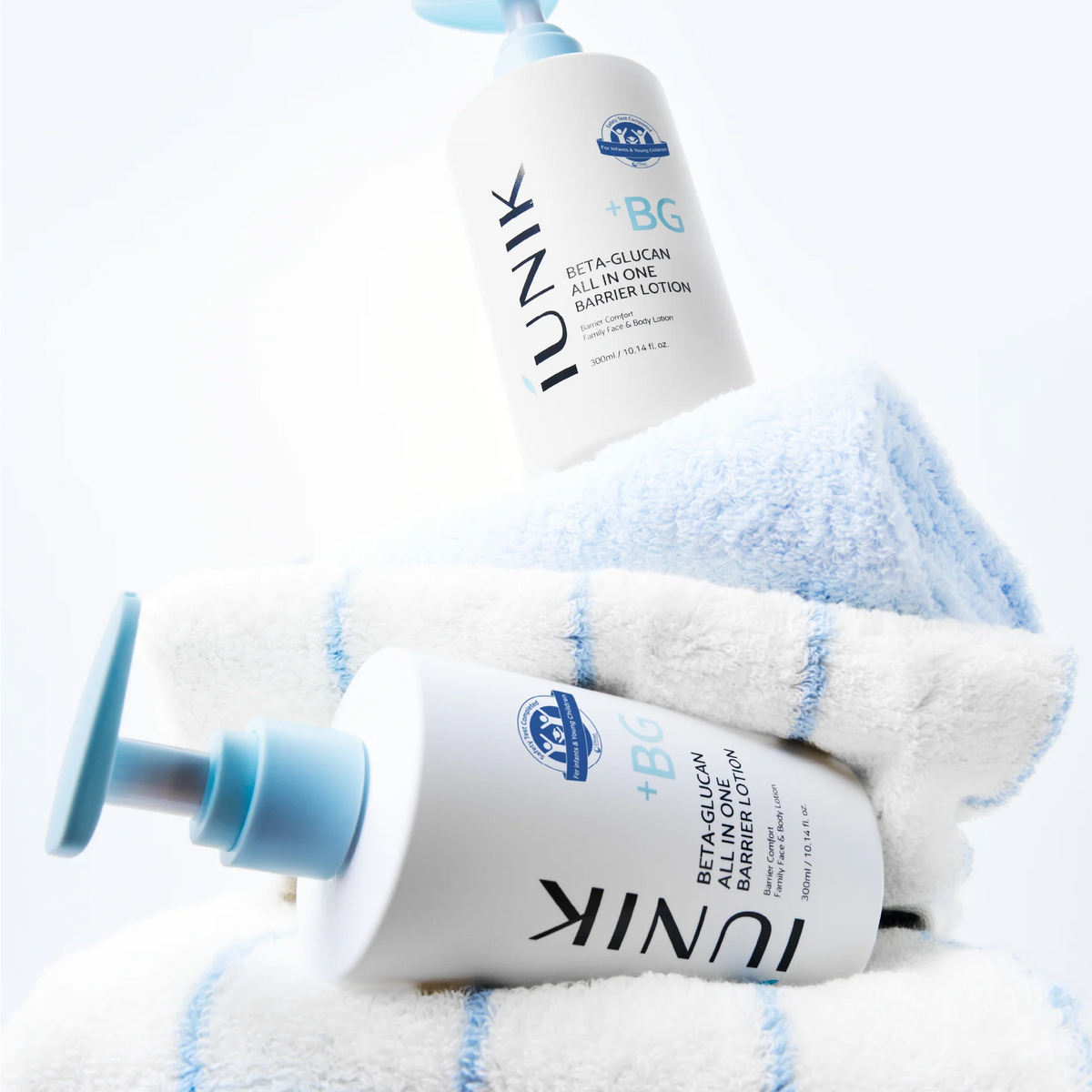 IUNIK Beta Glucan All In One Barrier Lotion veido ir kūno losjonas