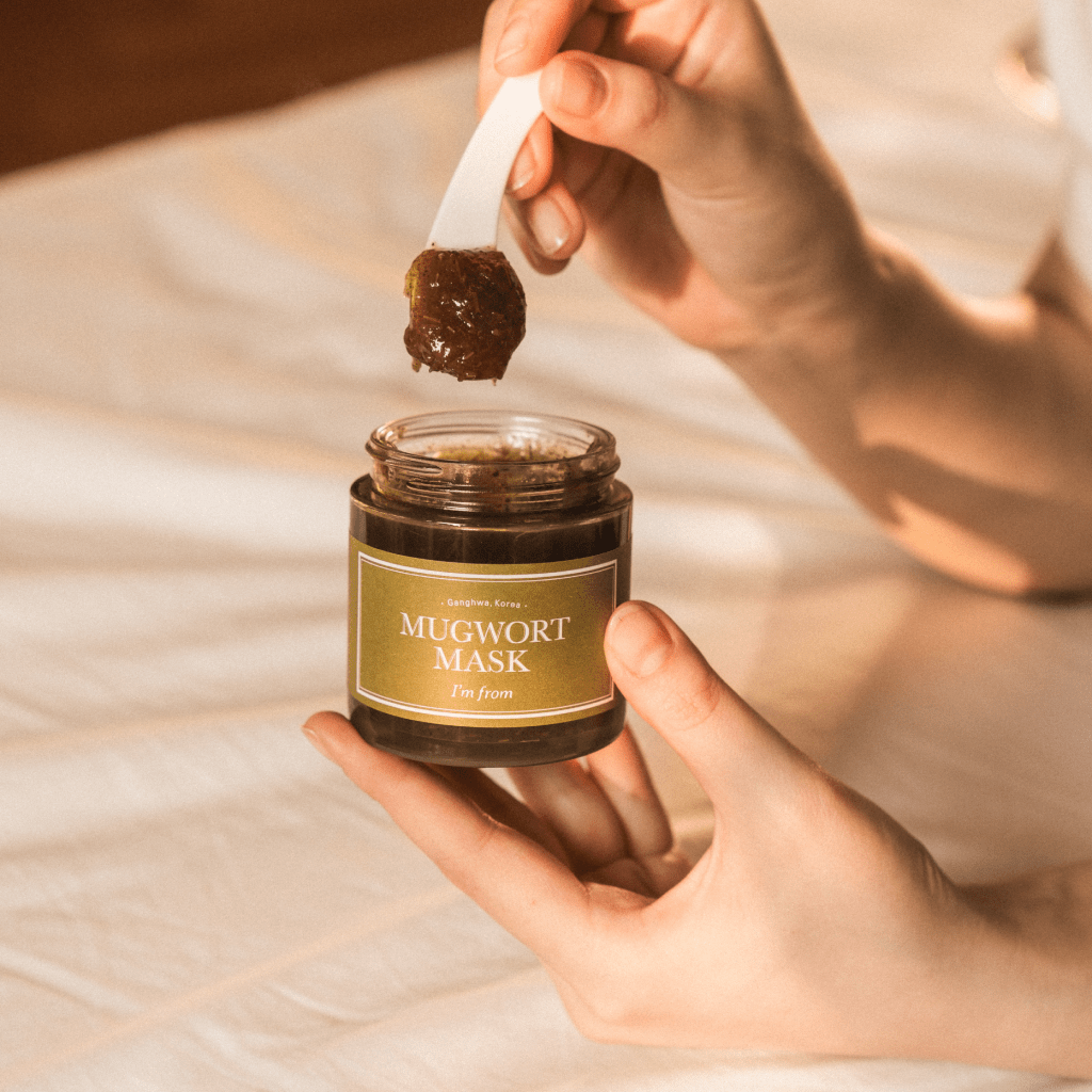 I'm from Mugwort Mask veido kaukė