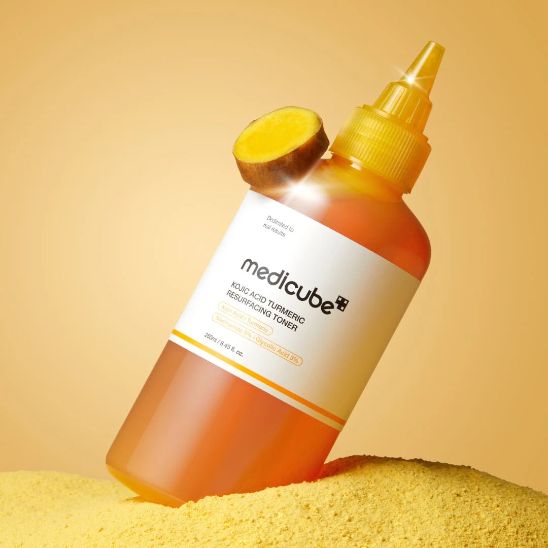 MEDICUBE Kojic Acid Turmeric Resurfacing Toner veido tonikas