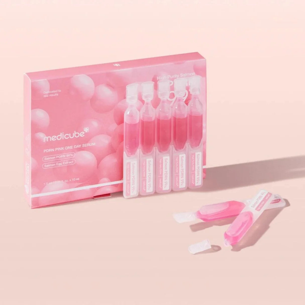 MEDICUBE PDRN Pink One Day Serum Set veido serumas