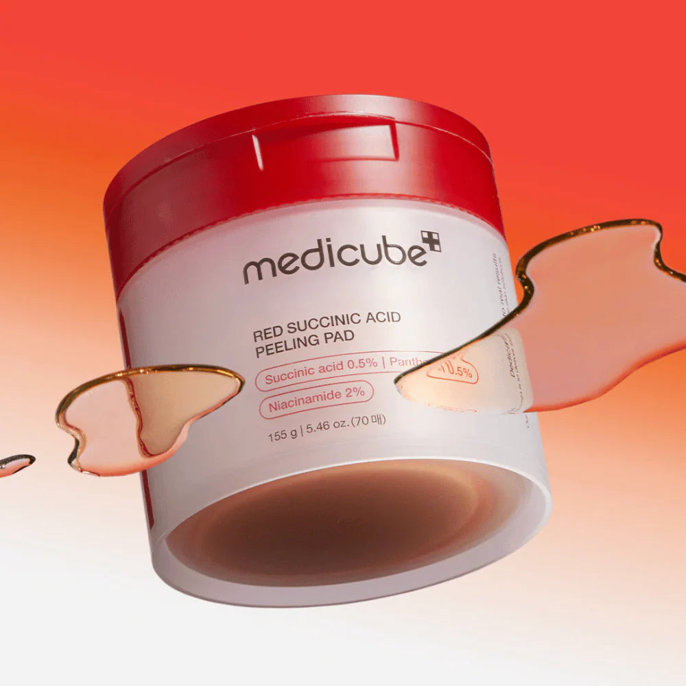 MEDICUBE Red Succinic Acid Peeling Pad veido padeliai