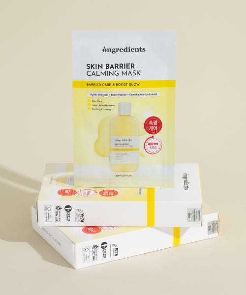 ONGREDIENTS Skin Barrier Calming Mask lakštinė veido kaukė
