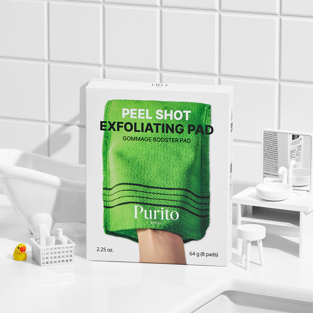 PURITO SEOUL Peel Shot Exfoliating Pad šveičiamieji veido padeliai