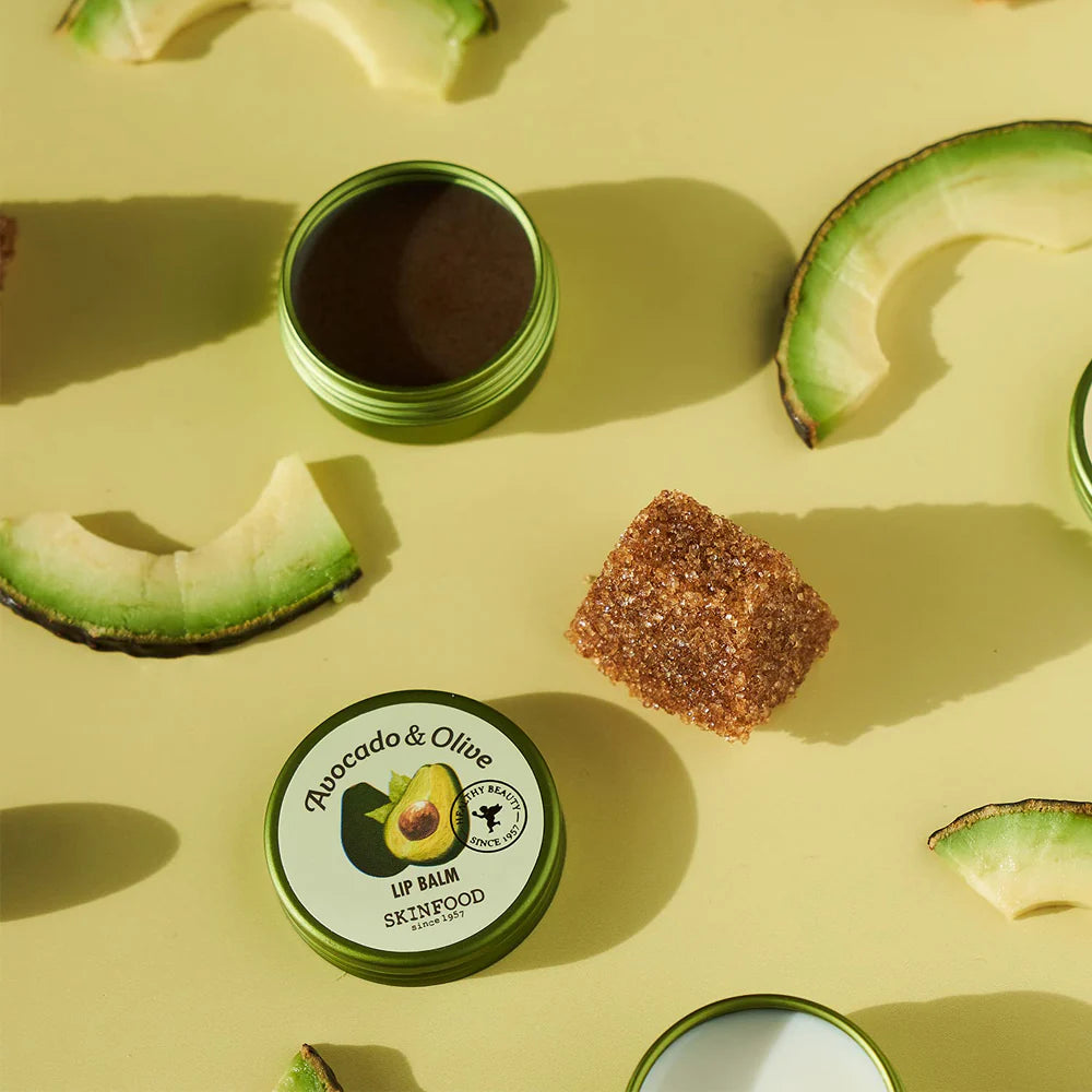 SKINFOOD Avocado & Sugar Lip Scrub lūpų šveitiklis