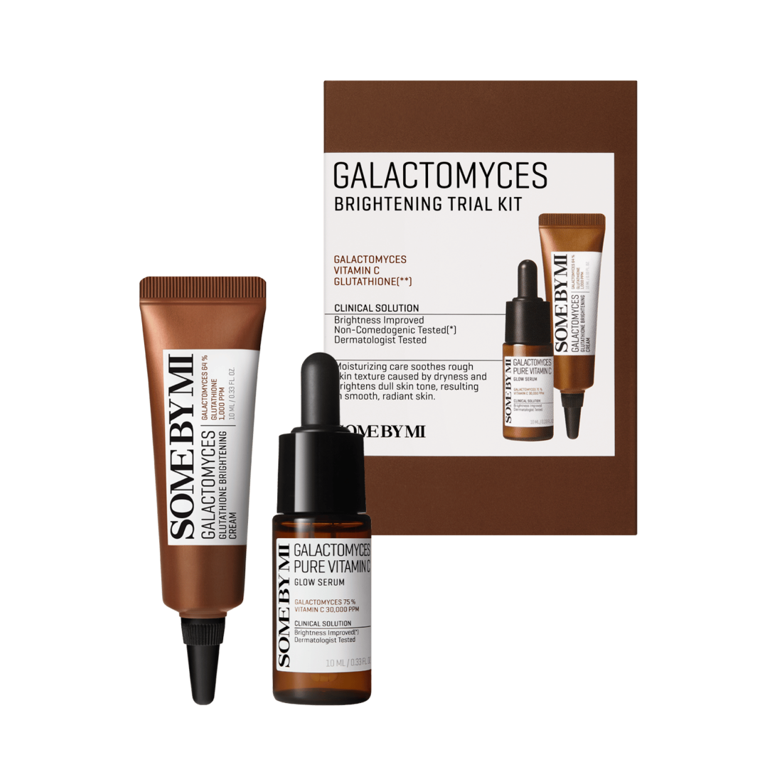 SOME BY MI Galactomyces Brightening Trial Kit mini priemonių rinkinys