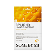 SOME BY MI Real Honey Luminous Care Mask lakštinė kaukė