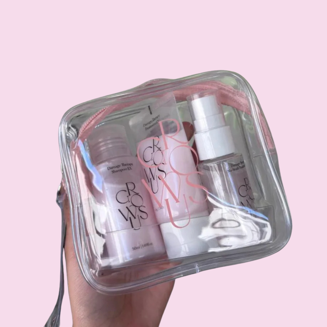 GROWUS Damage Therapy Travel Kit kelioninis rinkinys plaukams