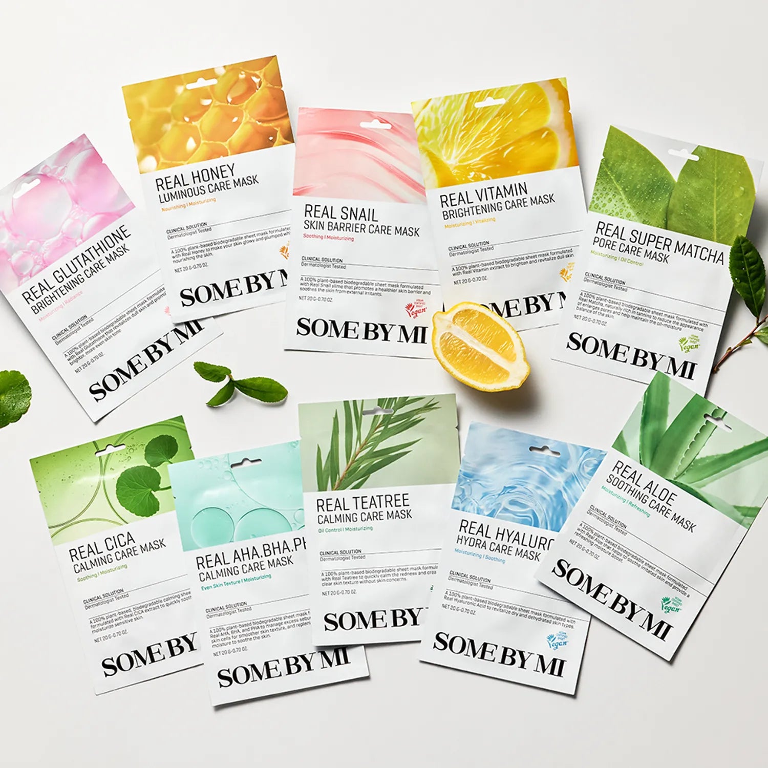 SOME BY MI Real Vitamin Brightening Care Mask lakštinė veido kaukė